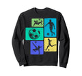 Soccer Goalie Player Fan Game Day Sweatshirt - Streetwear Style Men Women