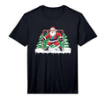 Soccer Goalie Santa Soccer Player T-Shirt - Graphic Print for Adults