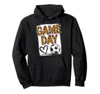 Game Day Soccer Player Fan Footbal Goalie Hoodie - Unique Graphic Unisex