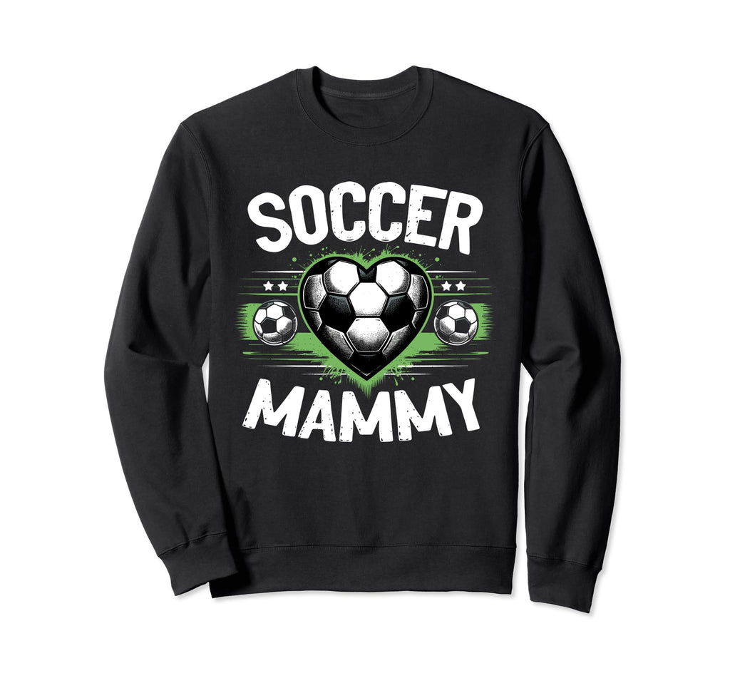 Soccer Mammy Family Soccer Sweatshirt - Novelty Apparel Men Women