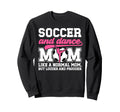 Soccer And Dance Mom Definition Sweatshirt - Graphic Print for Adults
