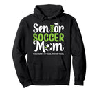 Funny Soccer Senior Mom 2026 Soccer Hoodie - Custom Art Print for Adults