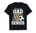 Proud Dad 2026 Senior Soccer Graduation T-Shirt - Trendy Graphic Men Women