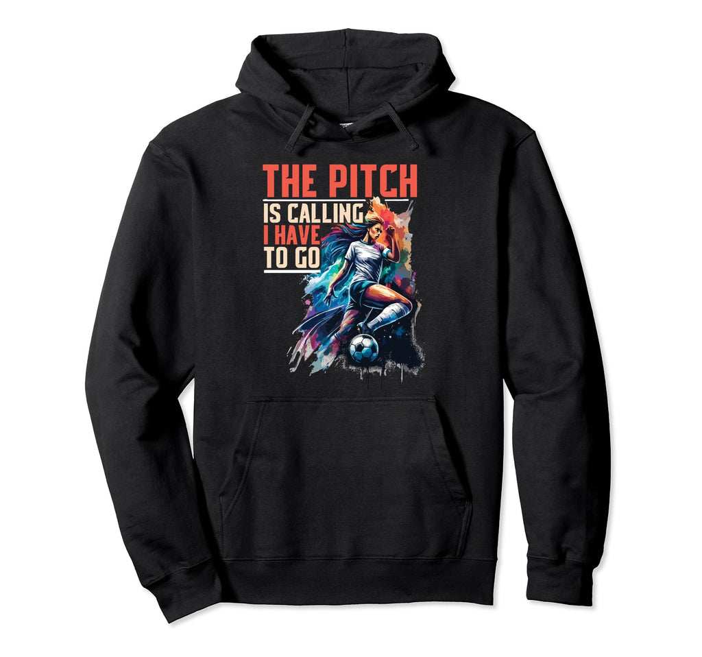 Funny Soccer Soccer Training Hoodie - Graphic Print Men Women
