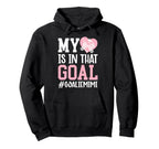 Proud Ice Hockey Goalie Mimi Hockey Hoodie - Fun Novelty Design Unisex