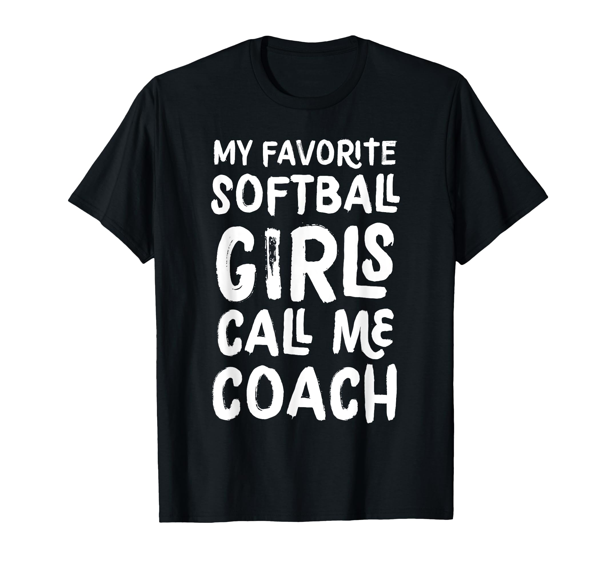 My Favorite Softball Call Me Coach Funny T-Shirt - Custom Art Print Unisex