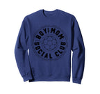 Soccer Mom Social Club Sports Game Day Sweatshirt - Custom Art Print Unisex