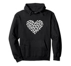Heart Shaped Soccer Ball Hoodie - Streetwear Style for Adults