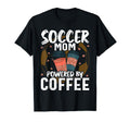 Funny Soccer Mom And Coffee T-Shirt - Minimalist Print for Adults