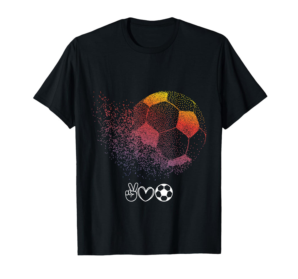 I Love Soccer Real Football T-Shirt - Novelty Apparel Unisex