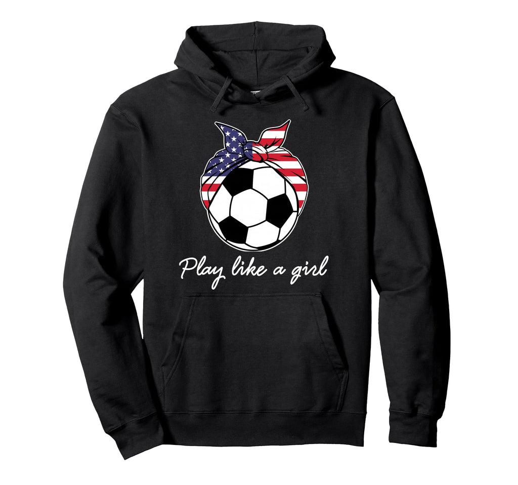 Play Like Womens Team Fan Supporter Hoodie - Graphic Print Men Women