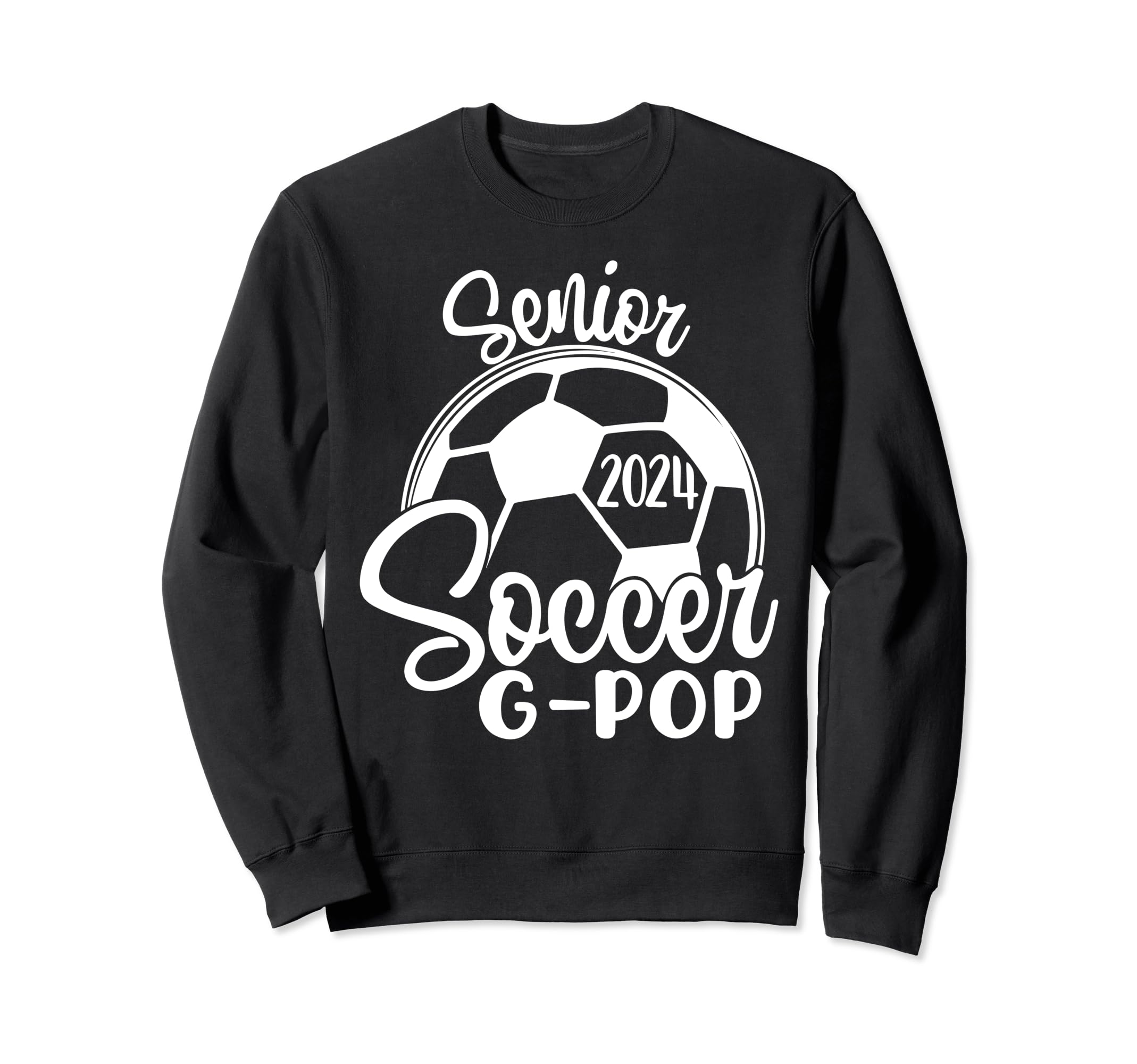 Senior Soccer G Pop 2024 Class 2024 Sweatshirt - Graphic Print Unisex