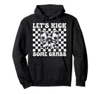 Soccer Lets Kick Some Grass Hoodie - Novelty Apparel Men Women
