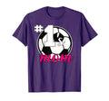 Soccer Mom 1S Mom Number 1 Soccer Jersey T-Shirt - Graphic Print Unisex