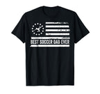 Soccer Player Coach Team Us American T-Shirt - Aesthetic Graphic Men Women