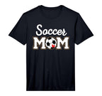 Mens Soccer Mom Leopard Performance T-Shirt - Trendy Graphic Men Women