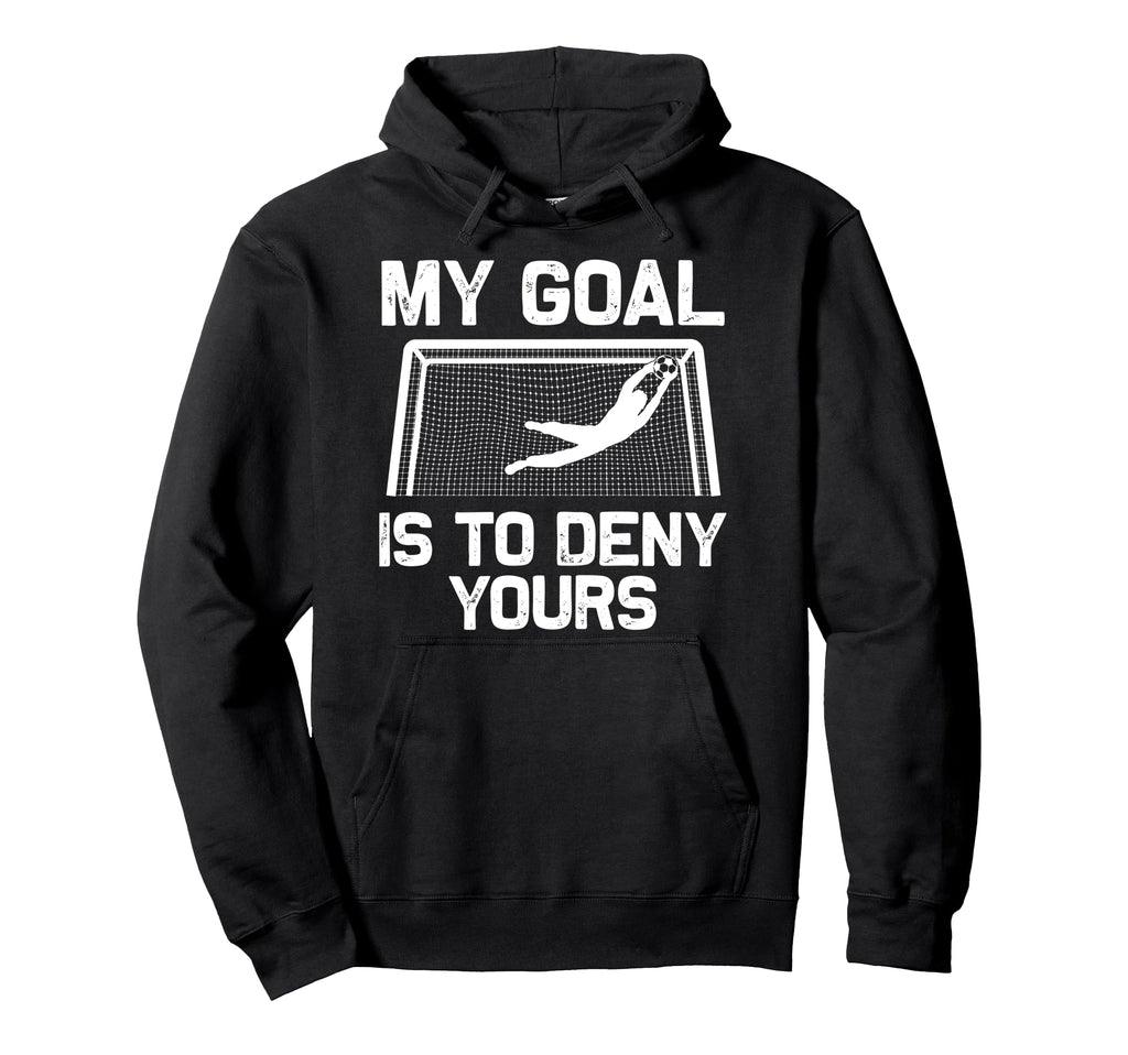 Soccer Goalie Art Gag Soccer Player Hoodie - Unique Graphic Unisex
