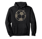Soccer Game Day Leopard Cheetah Hoodie - Aesthetic Graphic for Adults