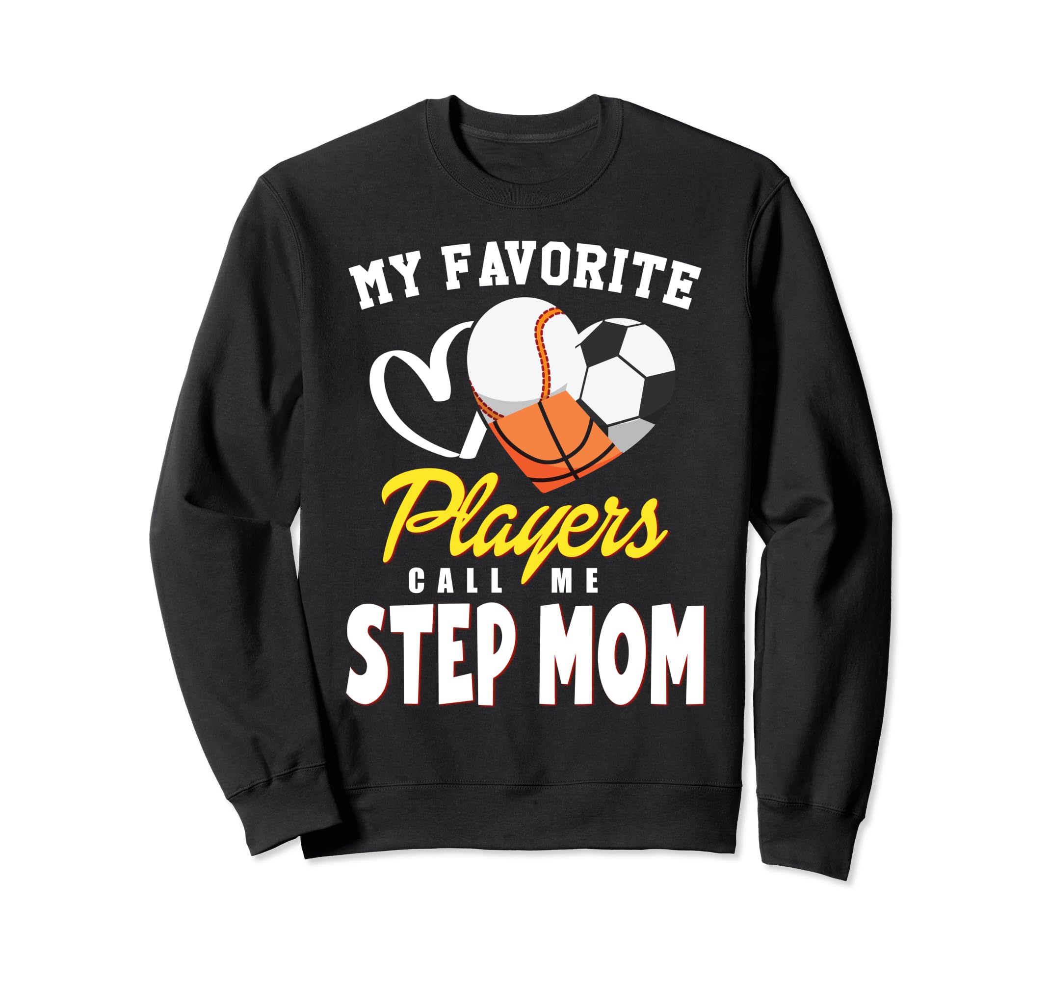 My Favorite Players Baseball Sweatshirt - Custom Art Print for Adults