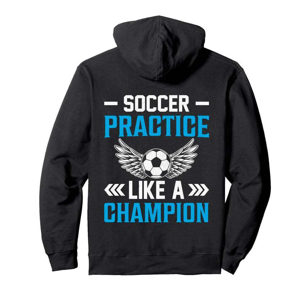 Football Jersey Soccer Practice Hoodie - Casual Everyday Wear Men Women