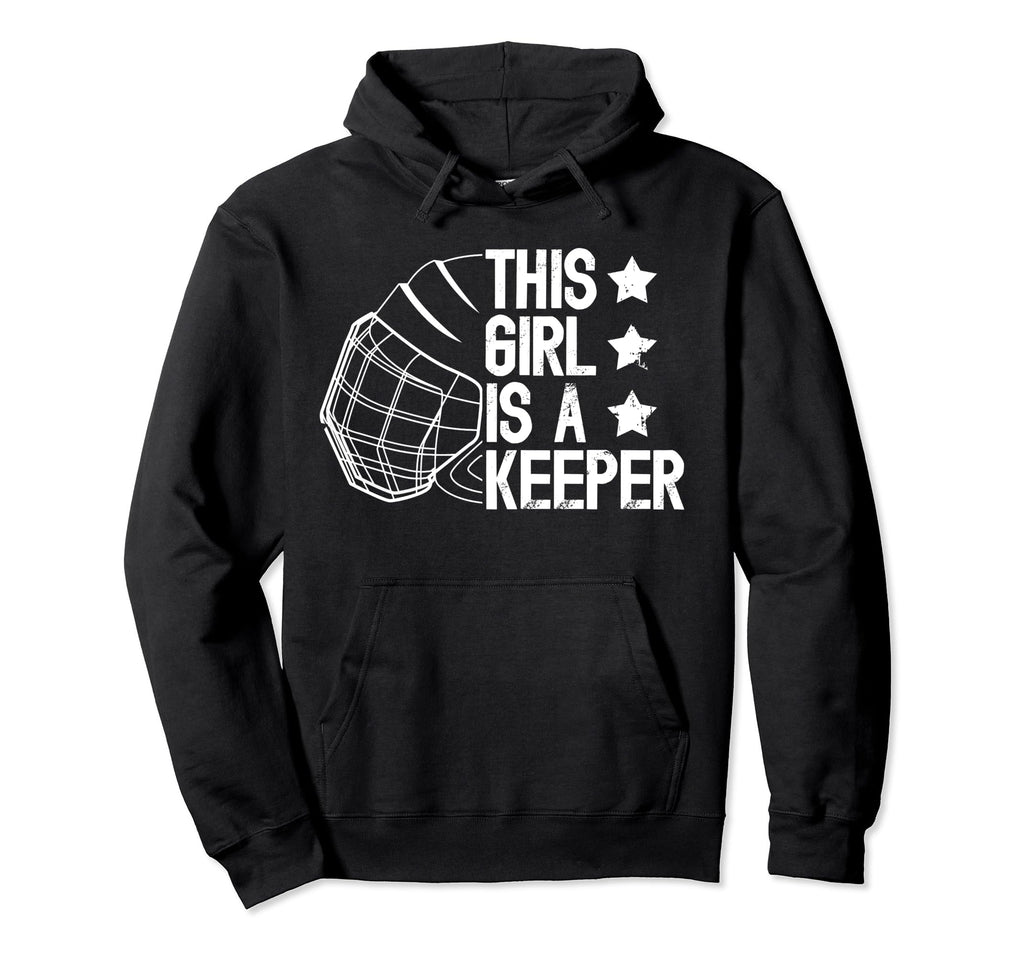 This Is Field Hockey Keeper Female Hoodie - Aesthetic Graphic for Adults