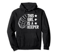 This Is Field Hockey Keeper Female Hoodie - Aesthetic Graphic for Adults