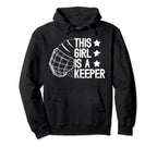 This Is Field Hockey Keeper Female Hoodie - Aesthetic Graphic for Adults