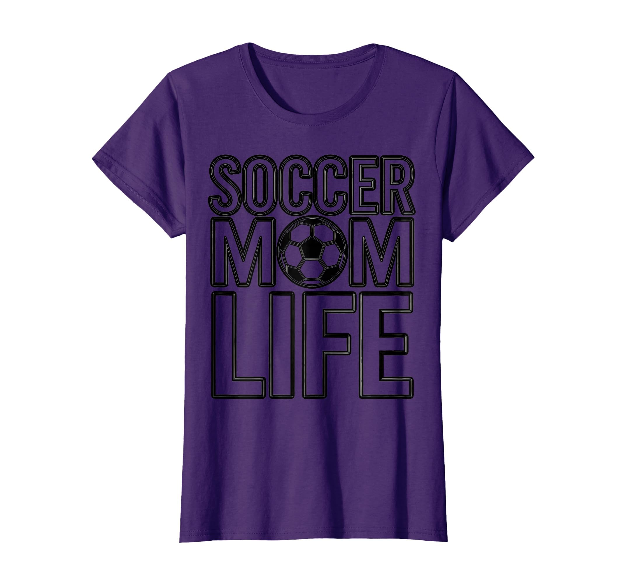 Soccer Mom Life Proud Sports Moms T-Shirt - Fun Novelty Design Unisex