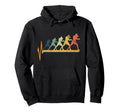 Boxing Heartbeat Boxer Gift Love Hoodie - Streetwear Style for Adults