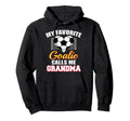 My Favorite Goalie Calls Me Grandma Hoodie - Minimalist Print Unisex