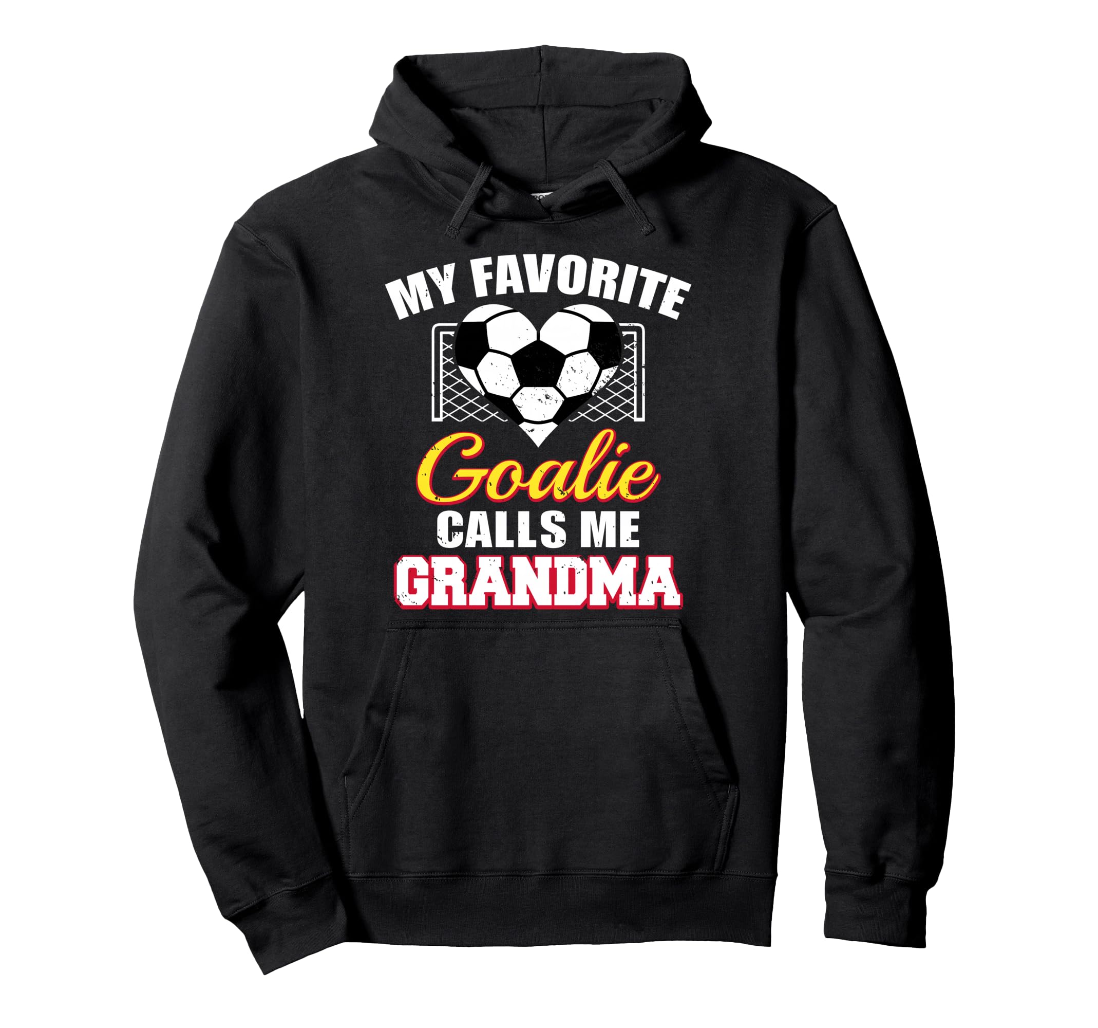 My Favorite Goalie Calls Me Grandma Hoodie - Minimalist Print Unisex