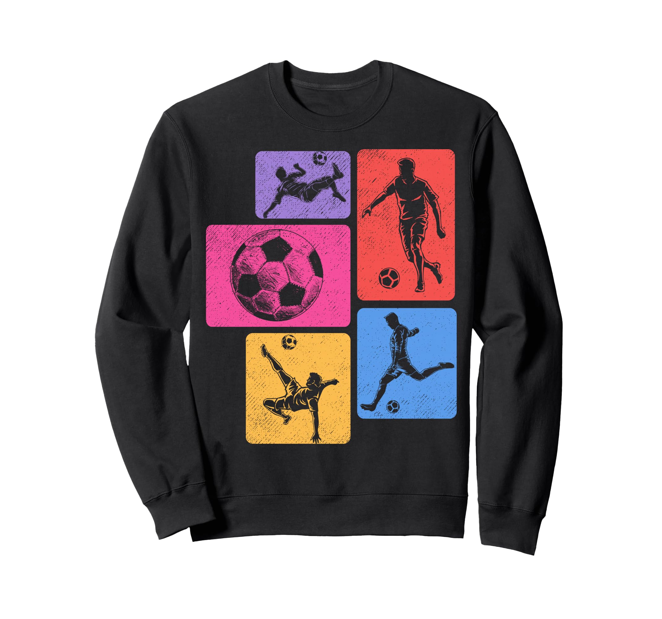 Soccer Goalie Player Fan Game Day Sweatshirt - Graphic Print Men Women