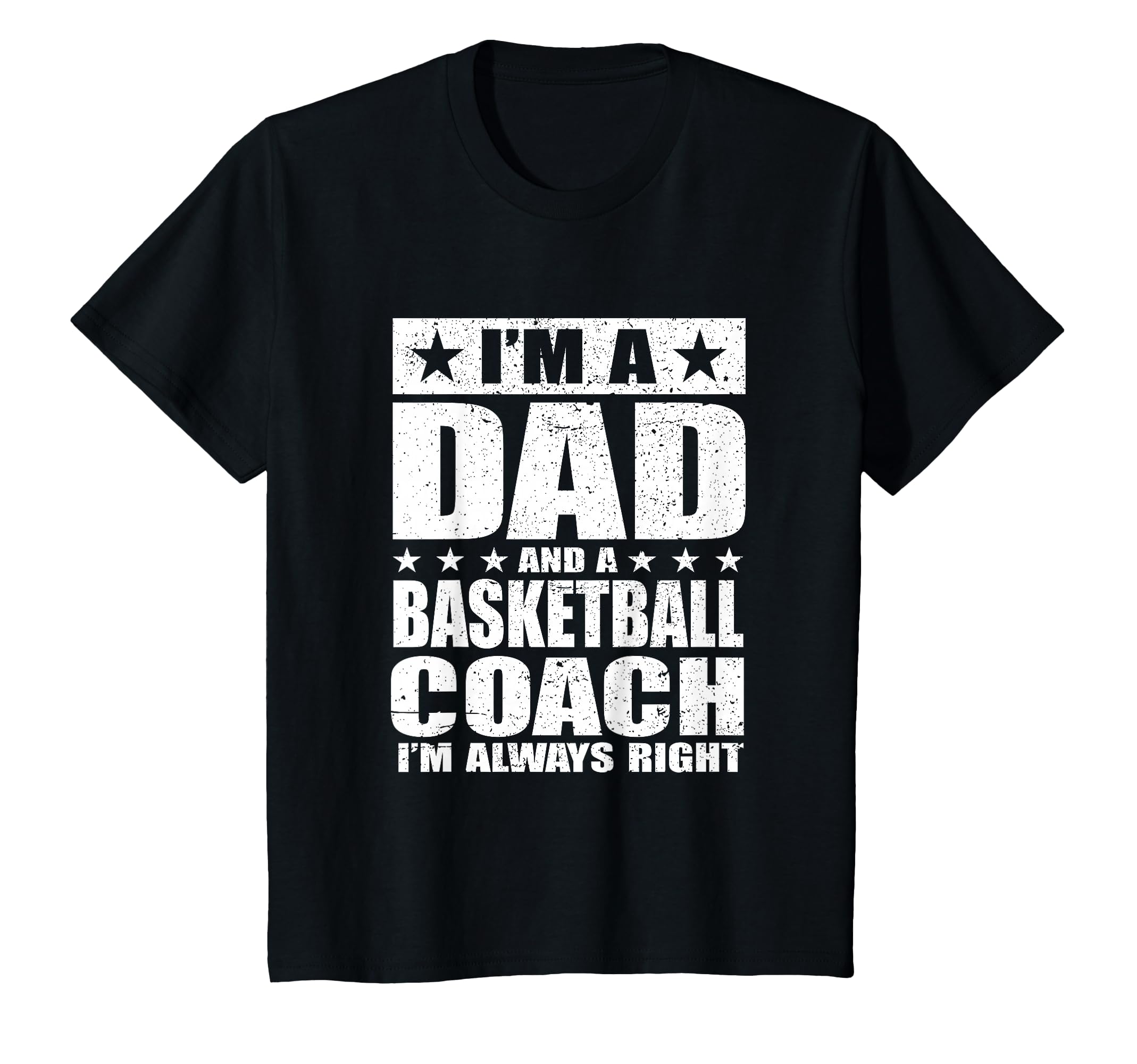 Dad Basketball Coach Coaches Fathers Day T-Shirt - Trendy Graphic Unisex