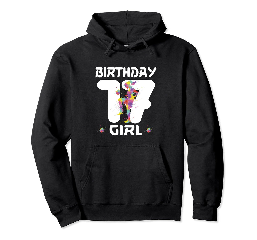17Th Birthday Soccer Seventeen 17 Hoodie - Streetwear Style for Adults