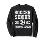 Senior Class 2026 Soccer Senior Sweatshirt - Streetwear Style Men Women