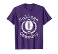 College Game Day Football Tail Gate T-Shirt - Minimalist Print for Adults