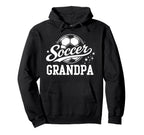 Soccer Grandpa Soccer Ball Hoodie - Streetwear Style Unisex