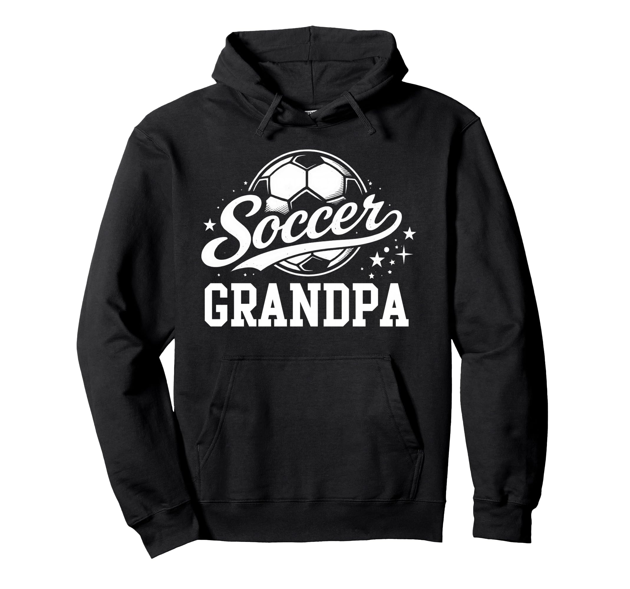 Soccer Grandpa Soccer Ball Hoodie - Streetwear Style Unisex