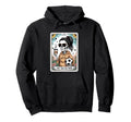 Funny Skeleton Tarot Card Halloween Hoodie - Aesthetic Graphic for Adults