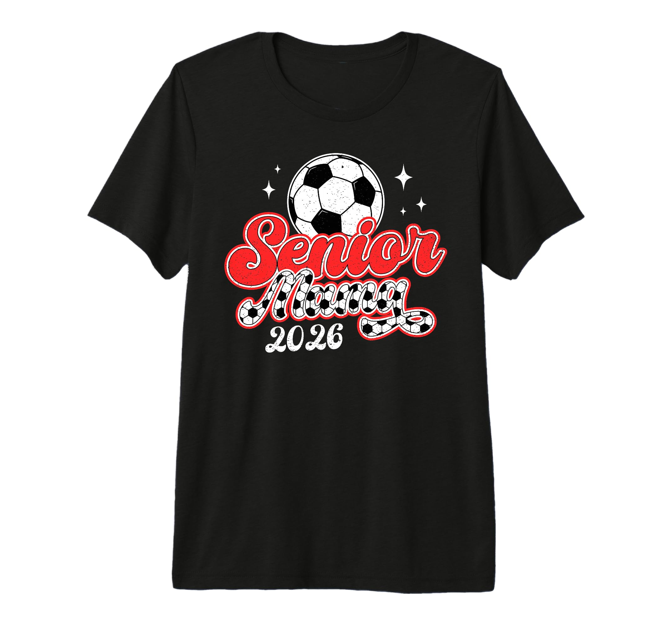 Soccer Senior Mama 2026 Soccer Senior T-Shirt - Novelty Apparel Men Women