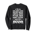 Im Soccer Mom Soccer Player Mama Sweatshirt - Custom Art Print for Adults