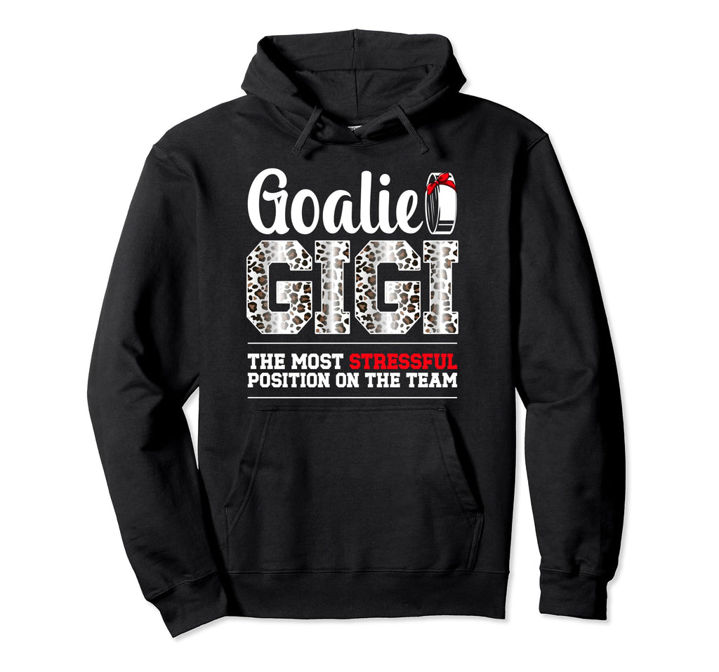Ice Hockey Goalie Gigi Funny Ice Hoodie - Casual Everyday Wear Unisex