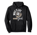 Whats Life Without Having Goals Soccer Hoodie - Graphic Print for Adults