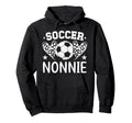 Soccer Nonnie Hearts Nonnie Soccer Hoodie - Unique Graphic Men Women