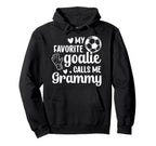 Proud Soccer Goalie Grammy Soccer Keeper Hoodie - Graphic Print Unisex