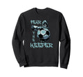 Fear Keeper Football Goalkeeper Sweatshirt - Minimalist Print for Adults