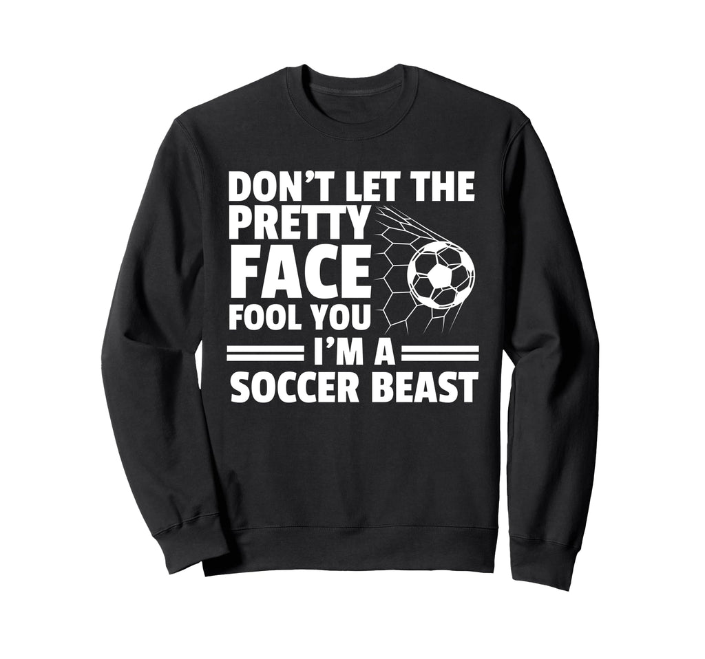 Best Soccer Teen Soccer Lover Sweatshirt - Minimalist Print for Adults