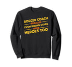 Soccer Coaching Training Trainer Sweatshirt - Streetwear Style Men Women