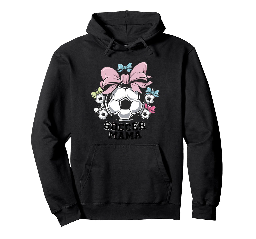 Football Mom Is Proud Supporter Hoodie - Novelty Apparel for Adults