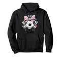 Football Mom Is Proud Supporter Hoodie - Novelty Apparel for Adults